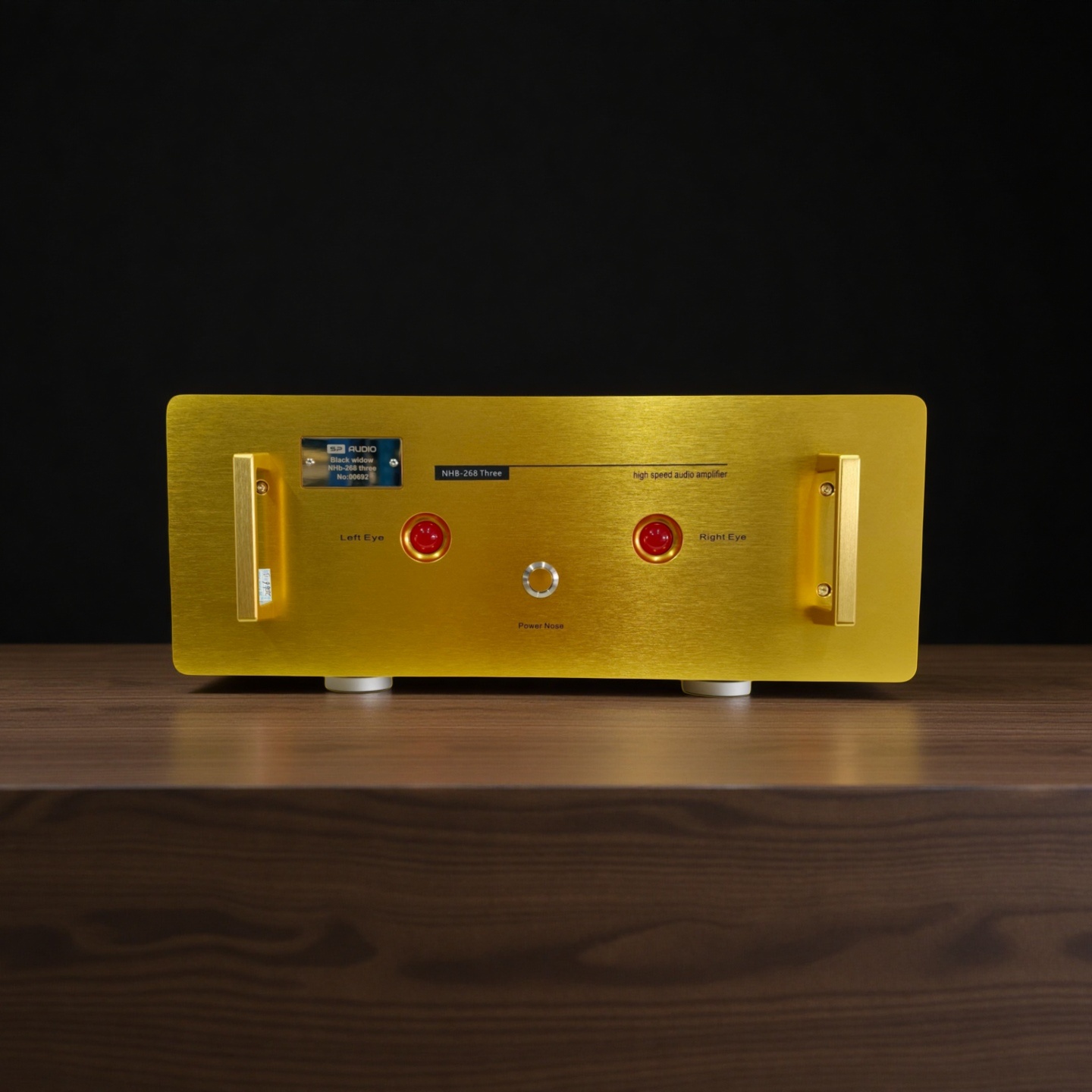 Black Widow NHB-268 THREE Rear Stage Power Amplifier - Image 2