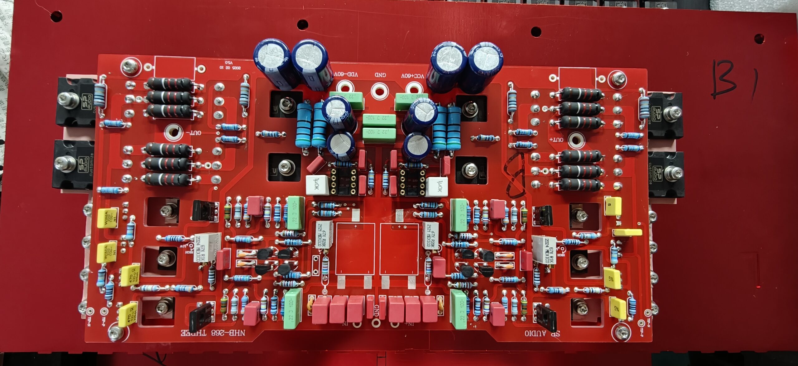 Black Widow NHB-268 THREE Rear Stage Power Amplifier - Image 7